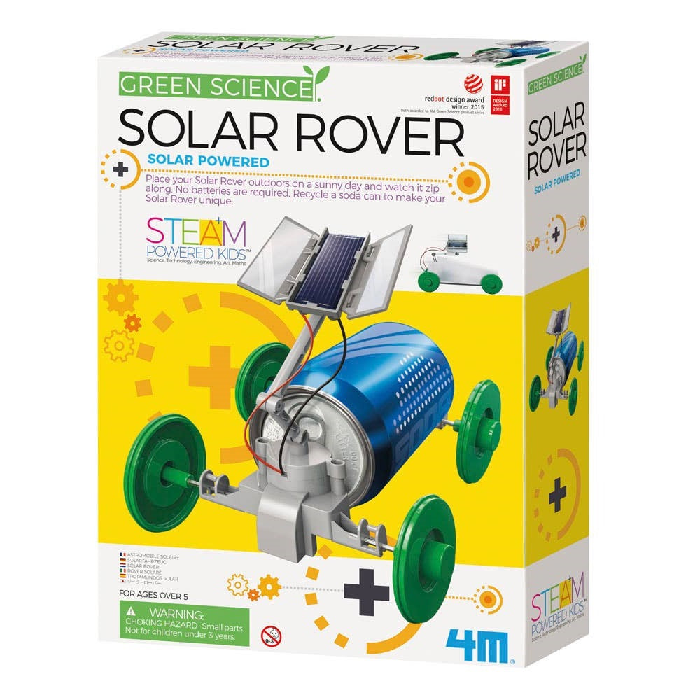 Green Science: Solar Rover Robot