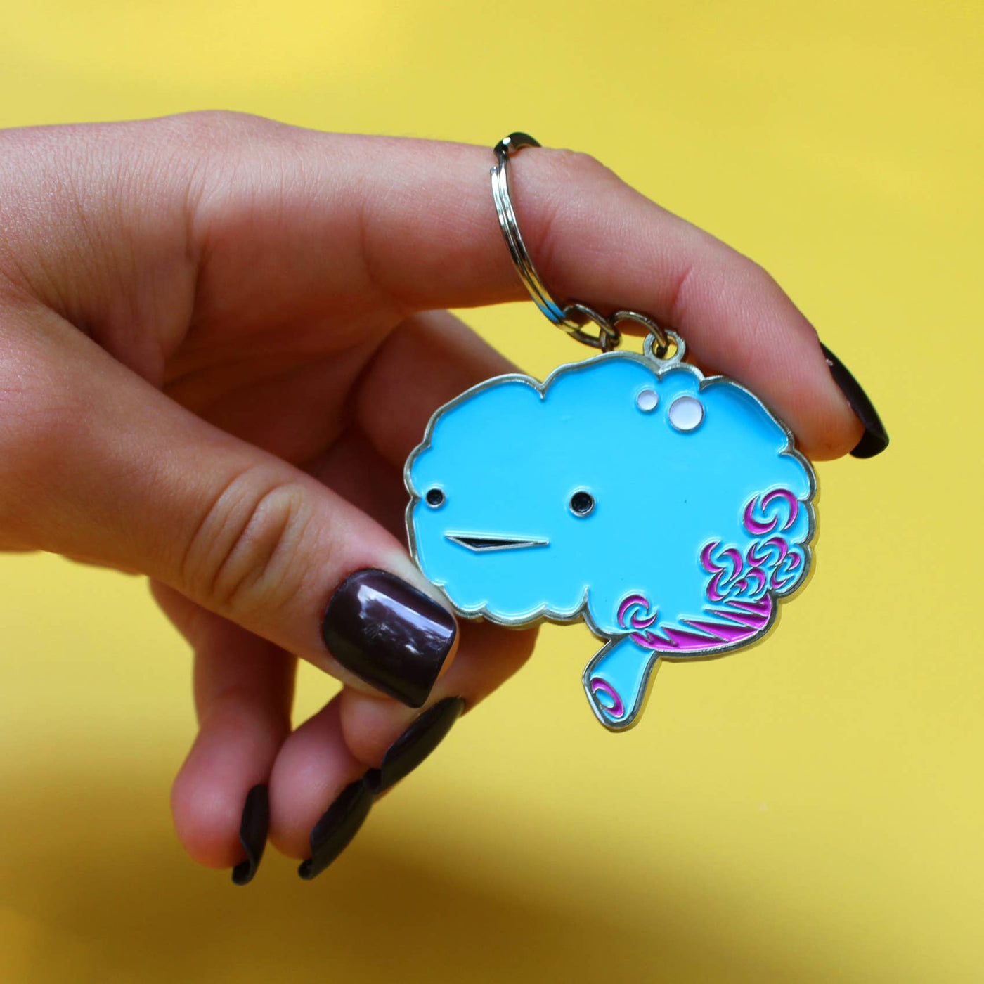 Brain Keychain