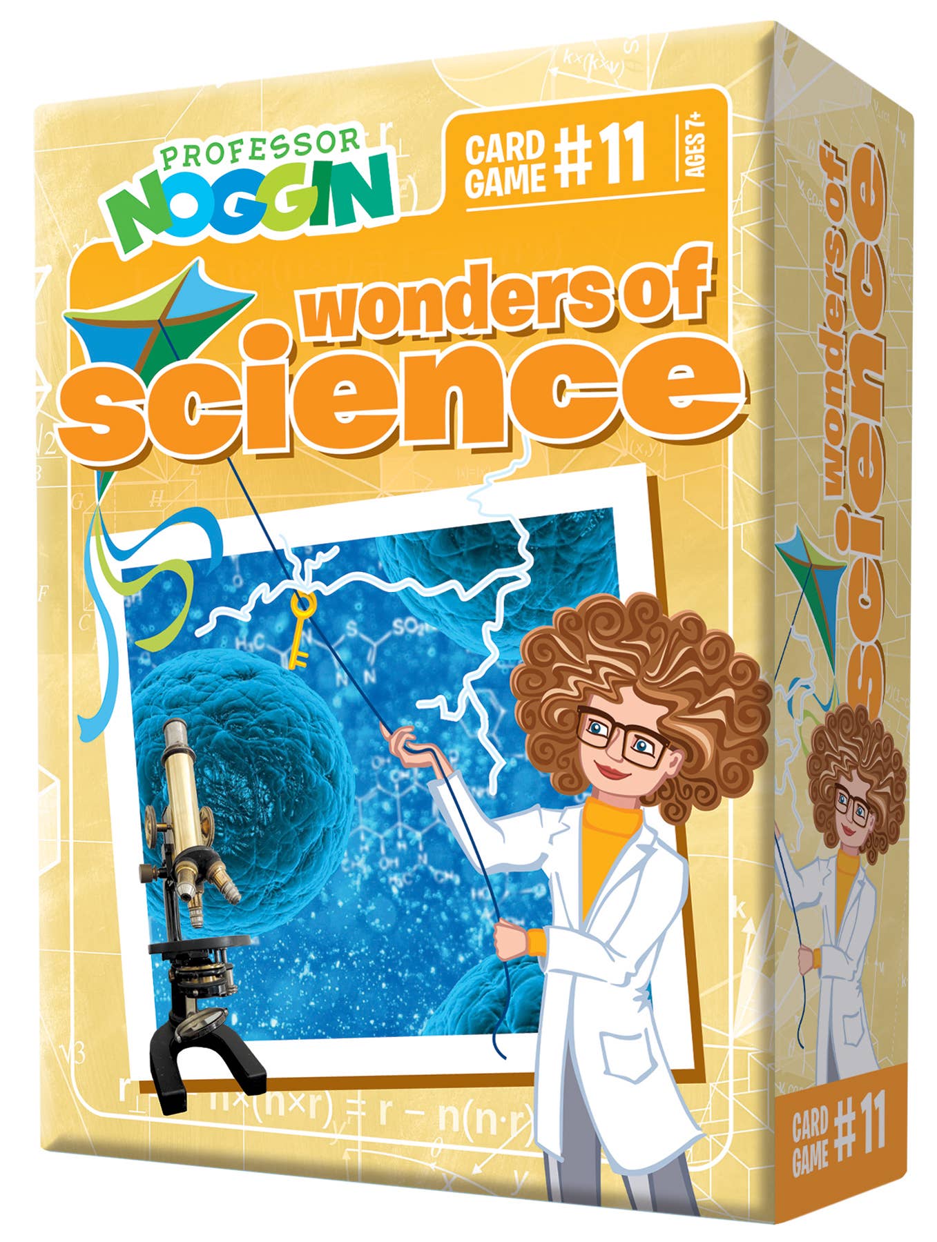 Prof. Noggin Wonders of Science Card Game