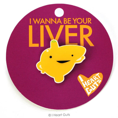 Liver Lapel Pin