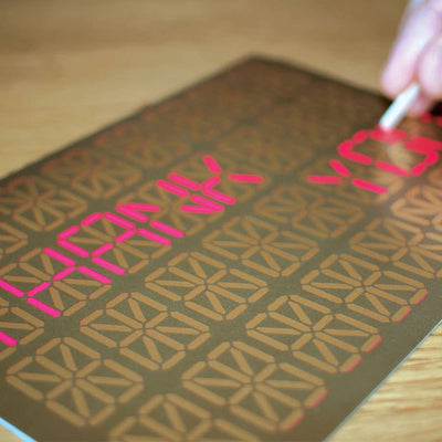 Nixie Scratch Card - DIY Greeting Card