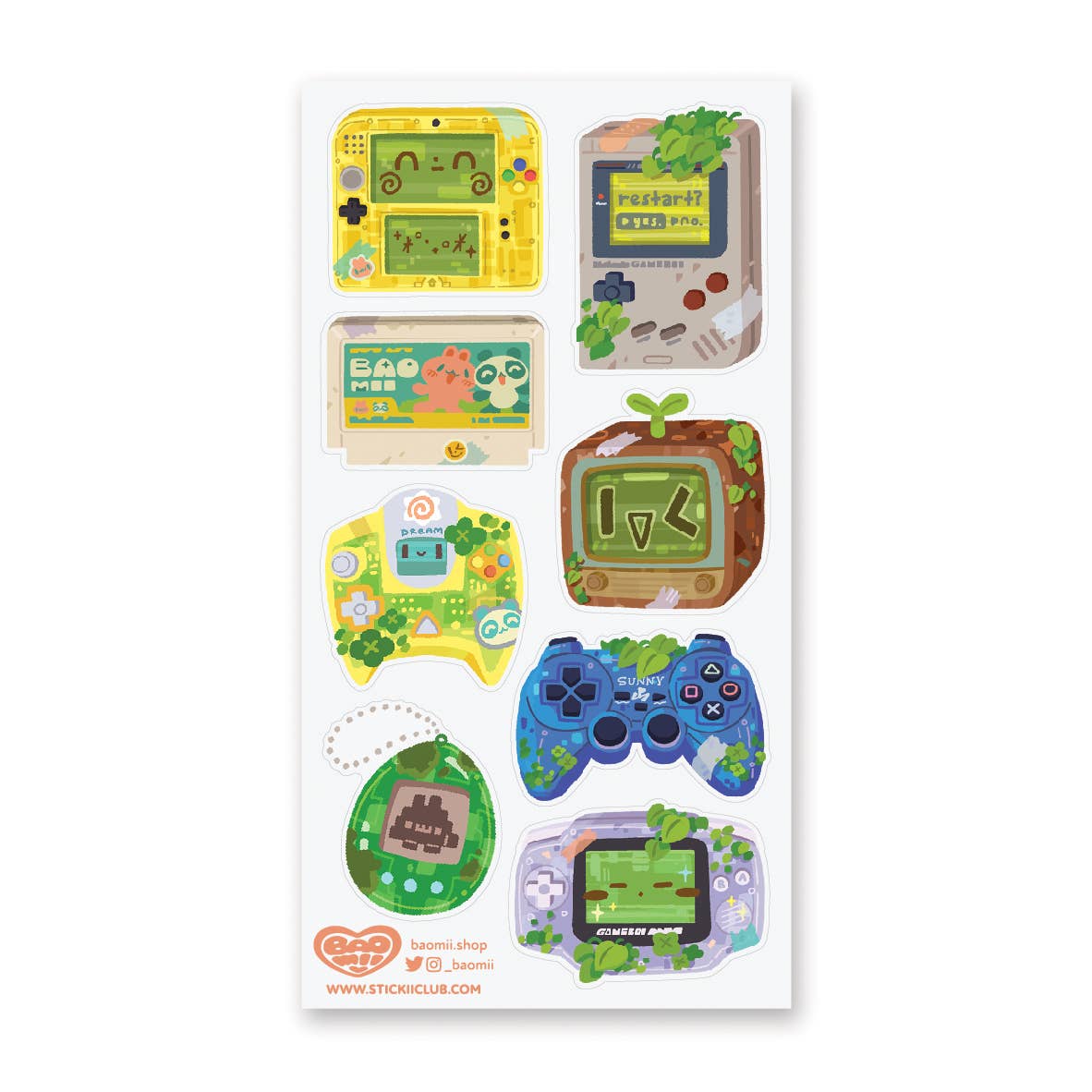 Video Game Fun - Sticker Sheet