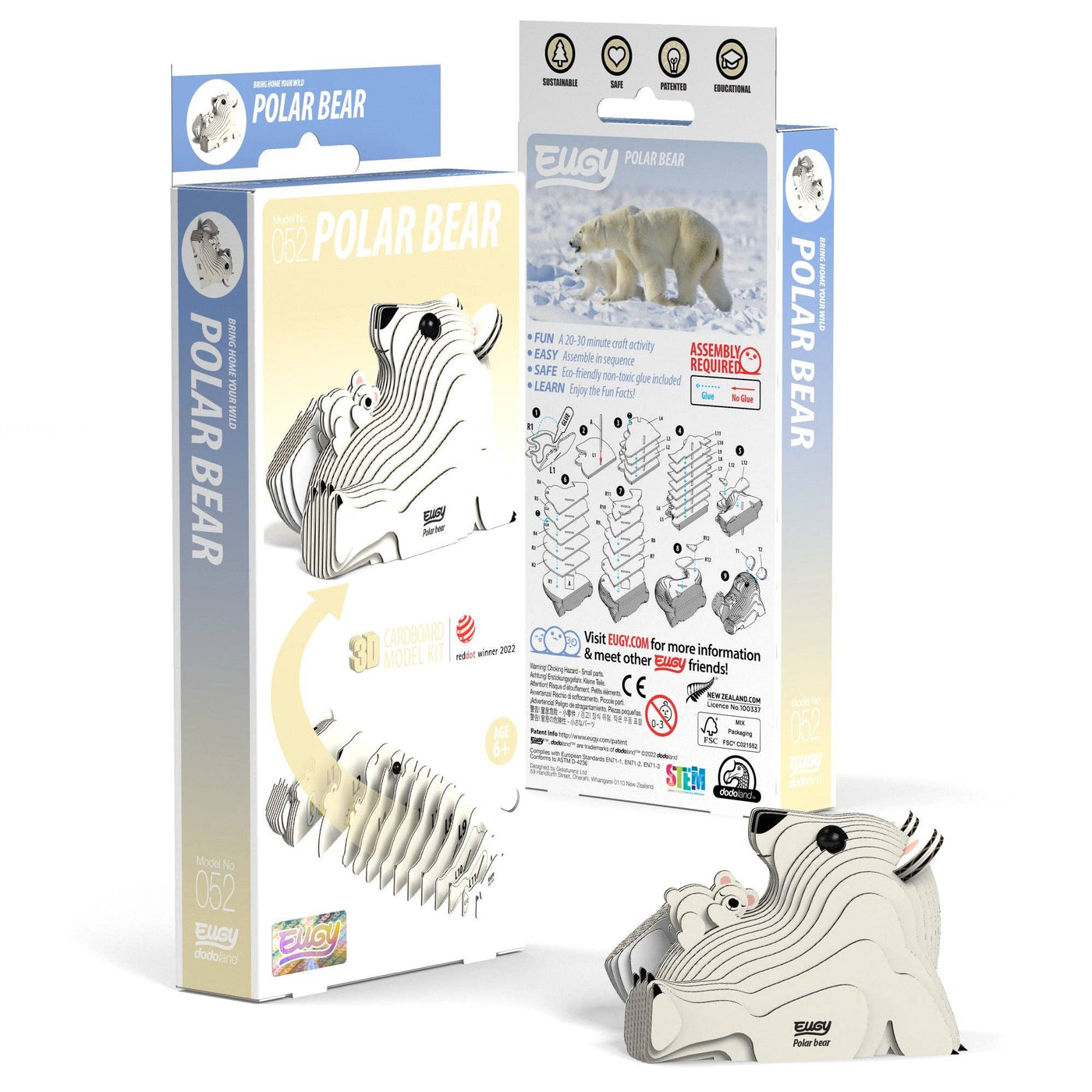 Polar Bear EUGY - 3D Puzzle