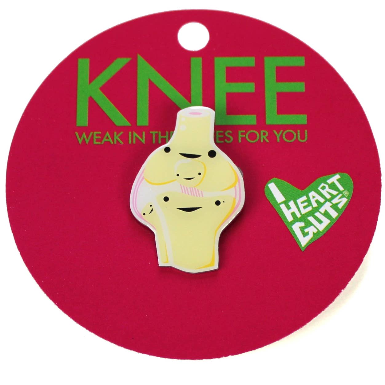 Knee Joint Lapel Pin