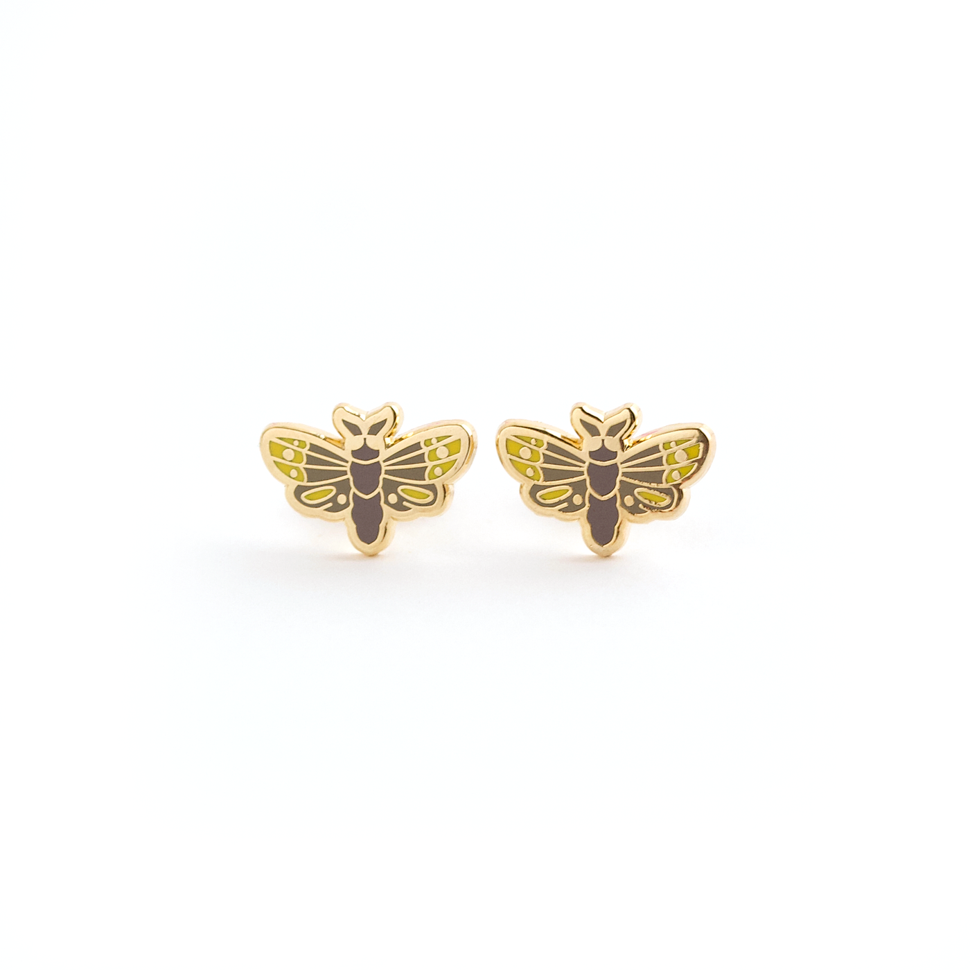 Moth - Post Earrings