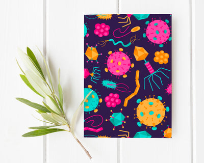 Under the Microscope Greeting Card