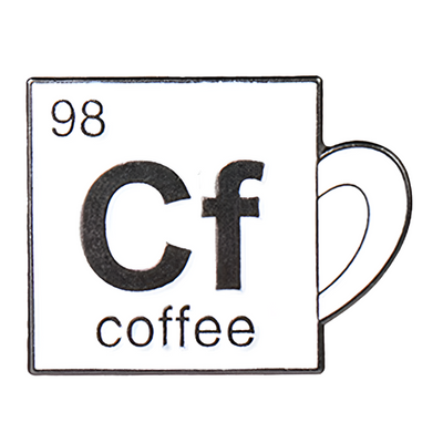 Coffee Elemental Enamel Pin