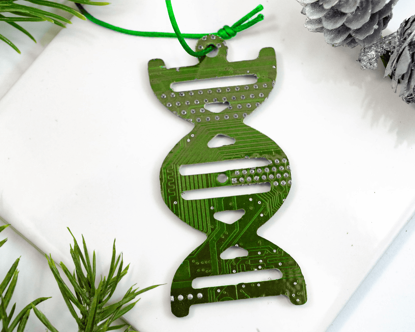 Circuit Board DNA Ornament