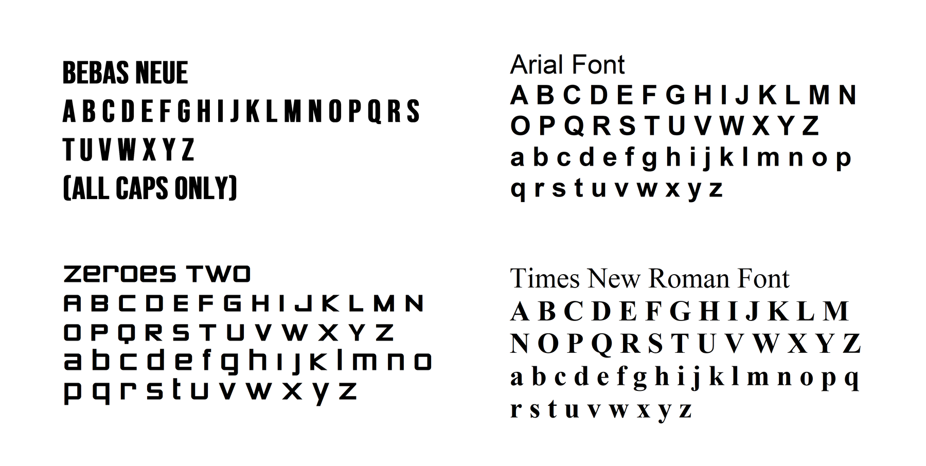 Custom Word Art - Square Size
