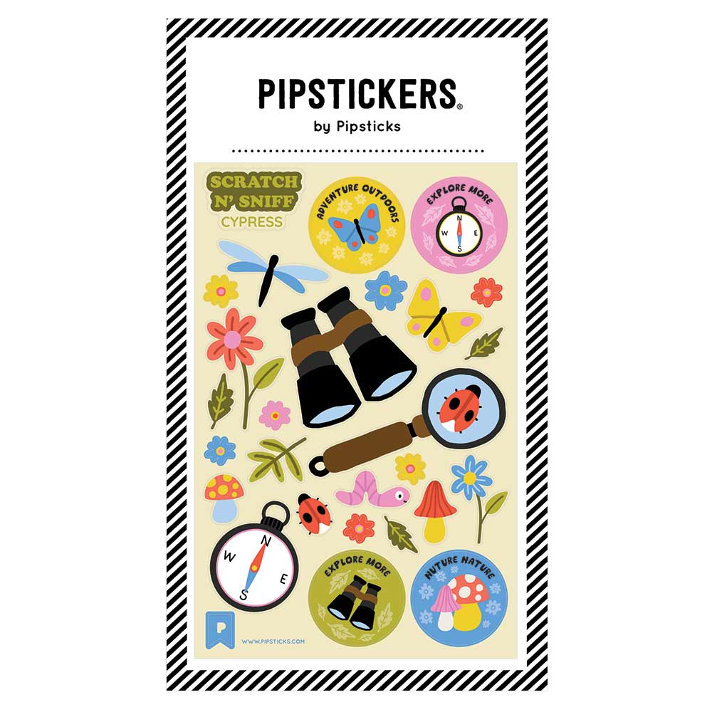 Forest Exploration Scratch-n-sniff - Sticker Sheet
