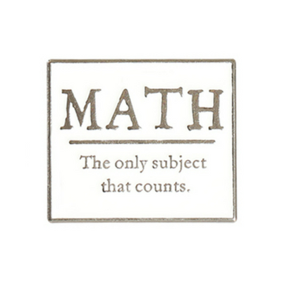 MATH Enamel Pin