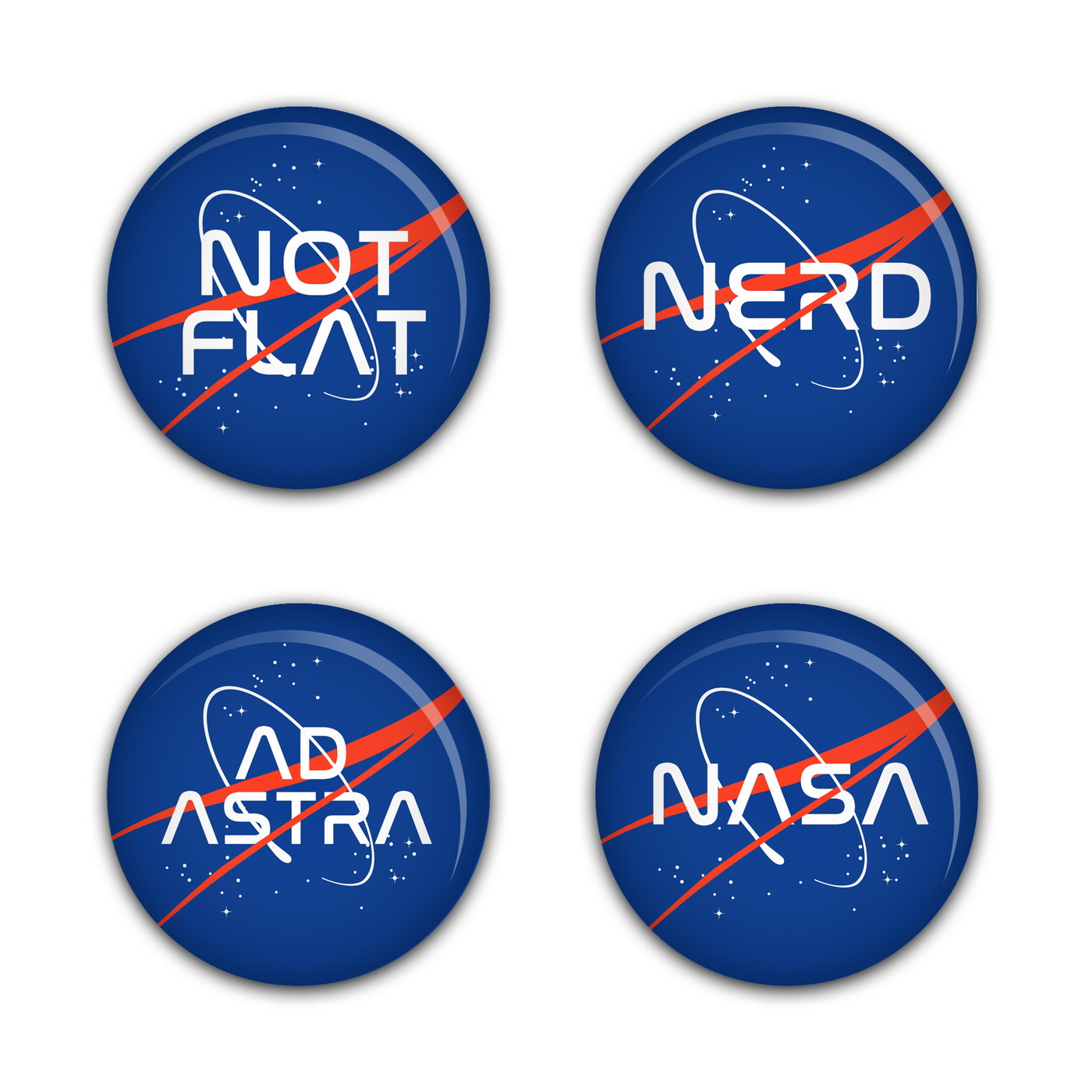 NASA Pin Set – Because Science