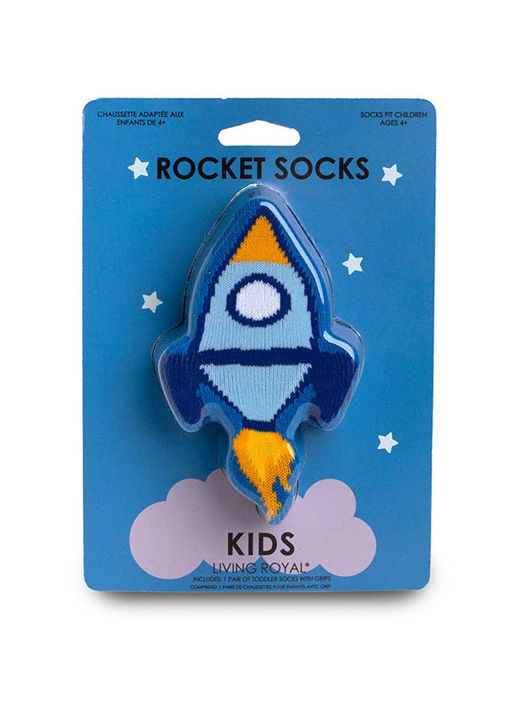 Kids Rocket 3D Socks - ages 4+