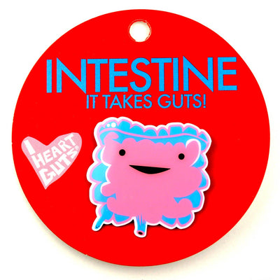Intestine Lapel Pin