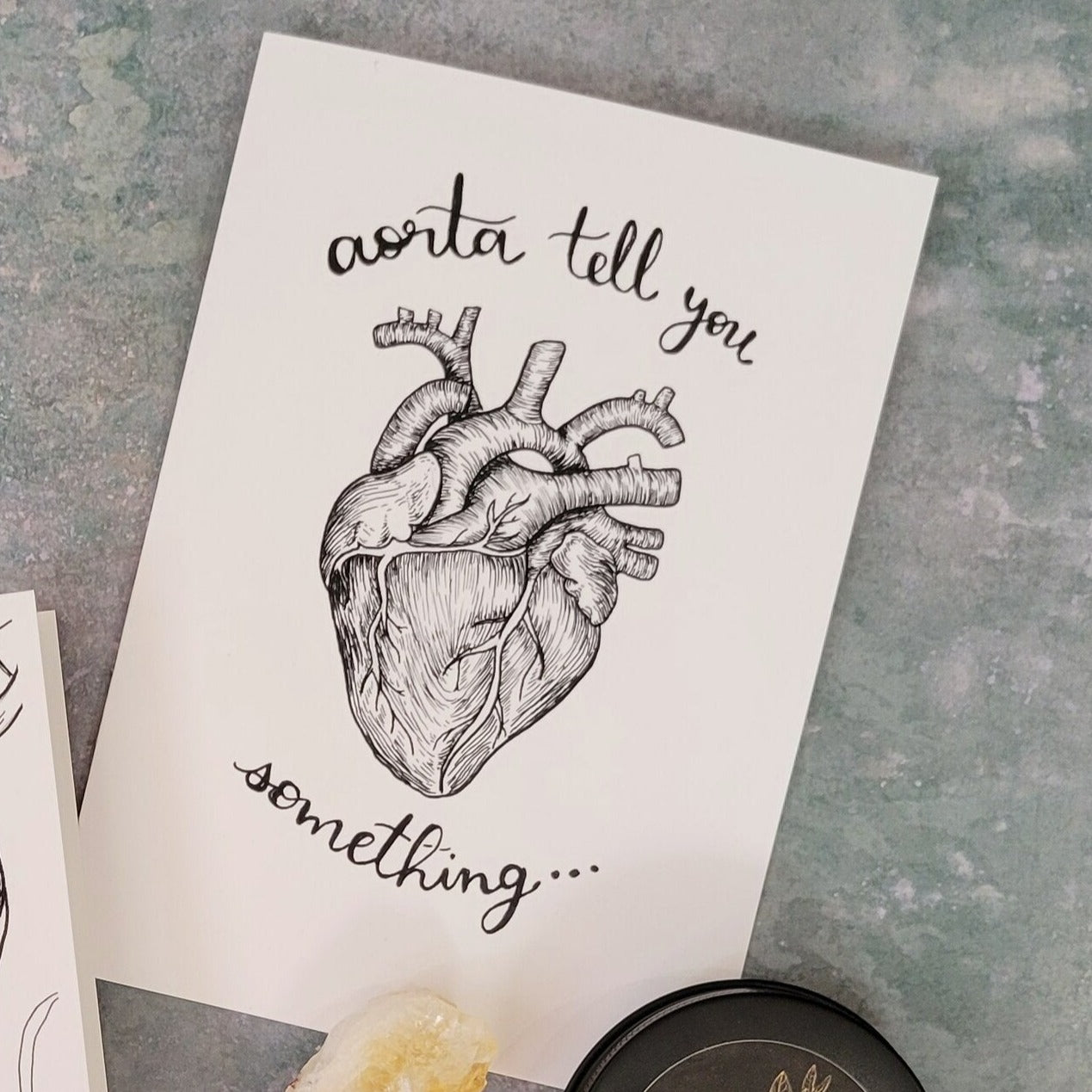 Aorta Tell You - Punny Anatomy Greeting Card