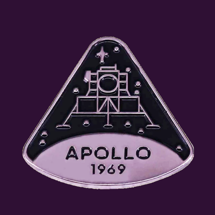 Apollo Capsule Enamel Pin