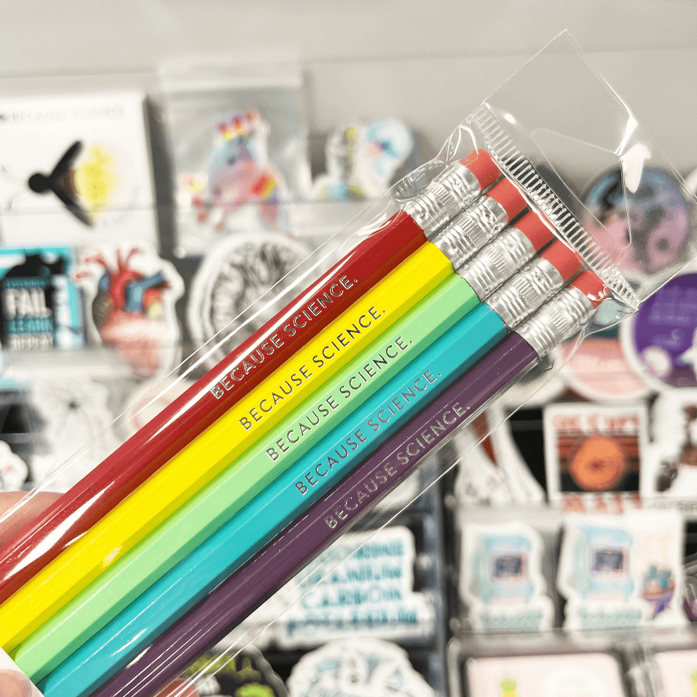 Because Science Pencils - Set of 5