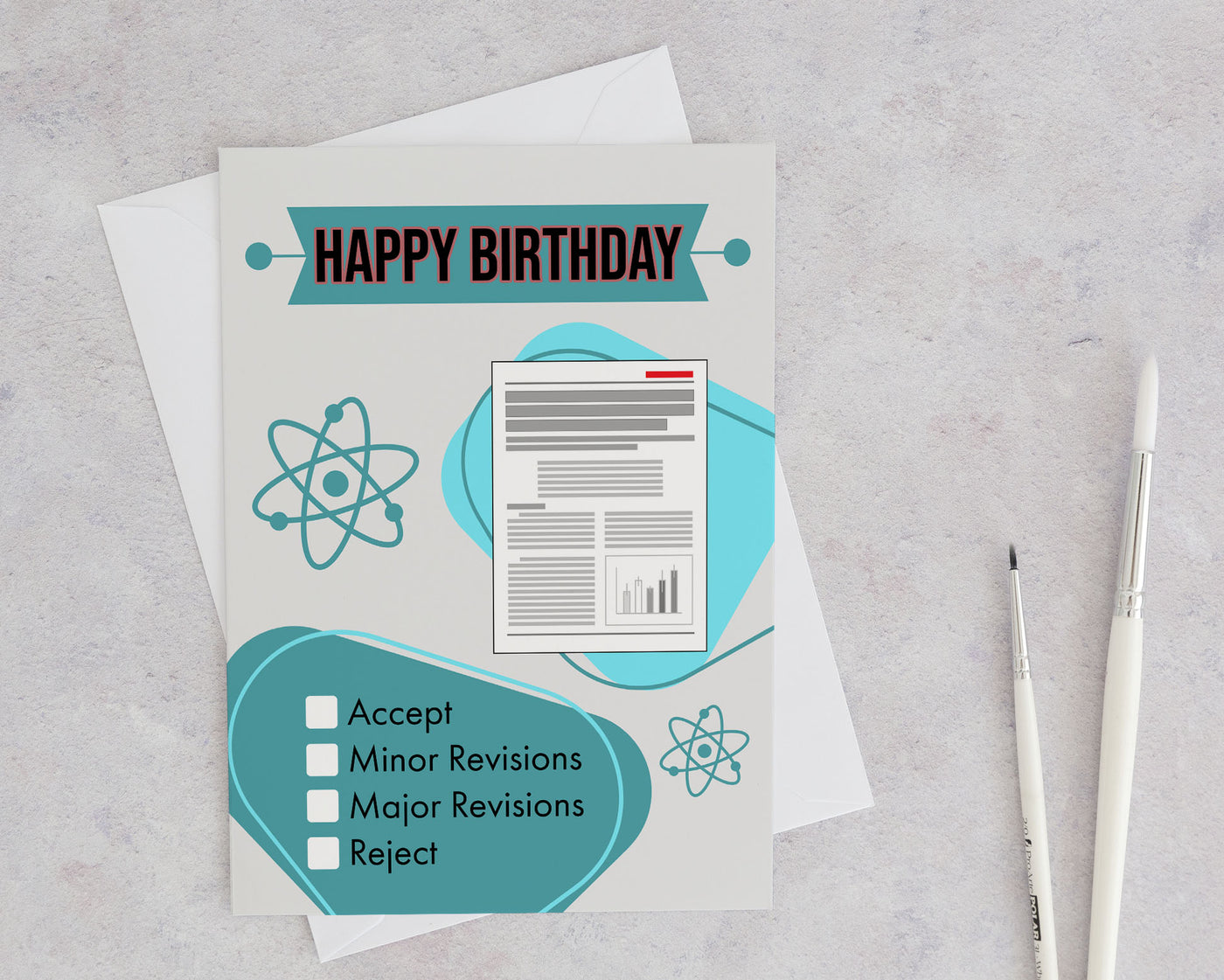 Peer Reviewed Birthday Card