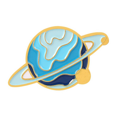 Blue Planet Enamel Pin
