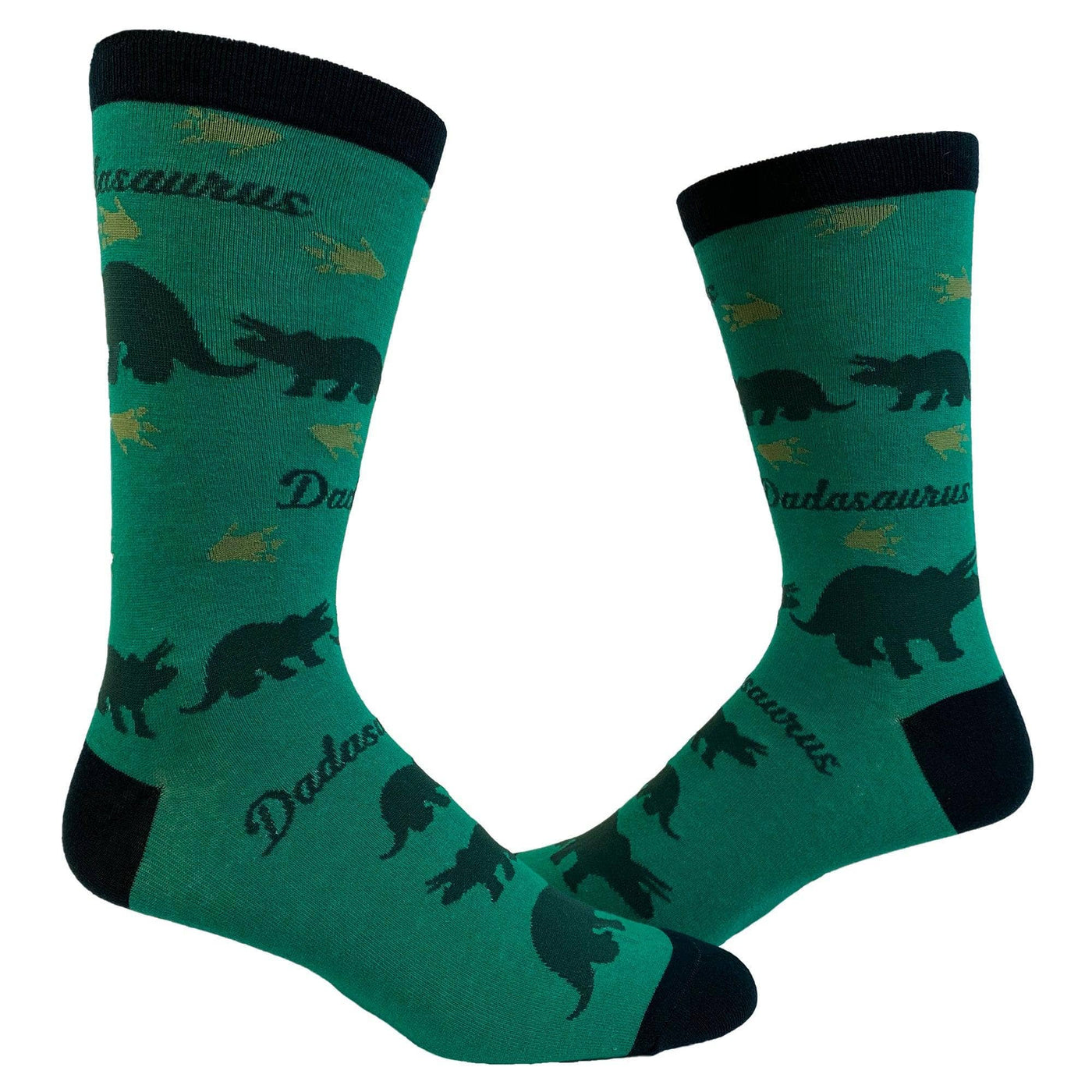 Men's Dadasaurus green Socks