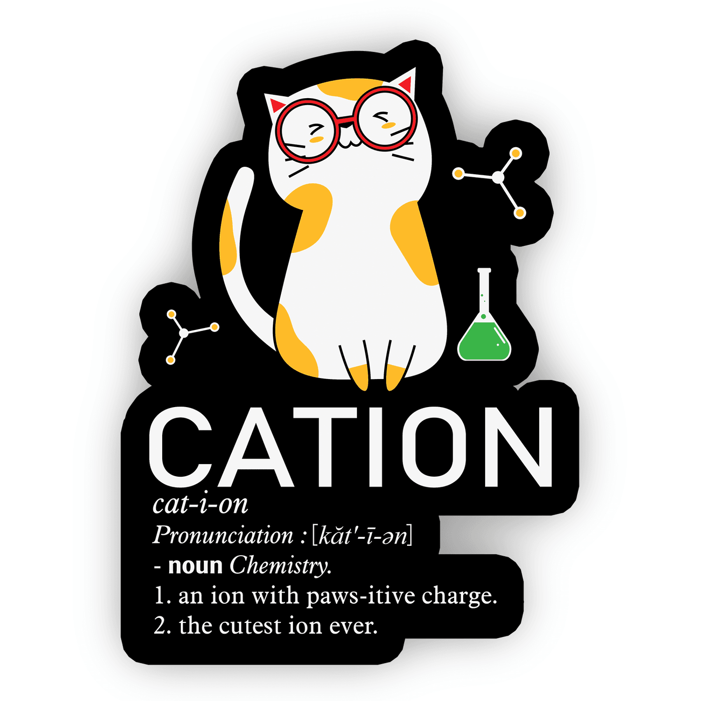 Cation - Vinyl Sticker