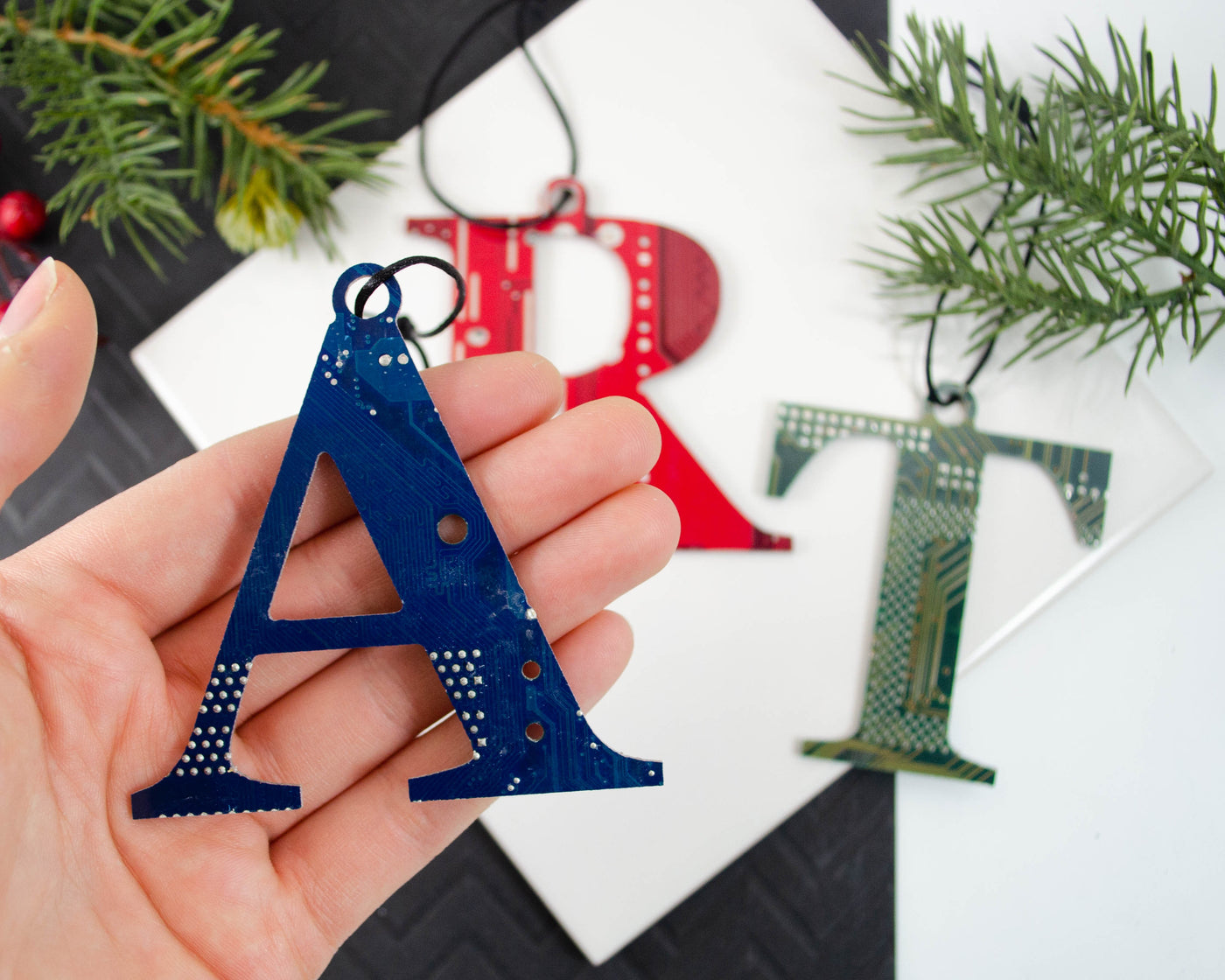 Custom Letter Ornament - Character or Number Ornament