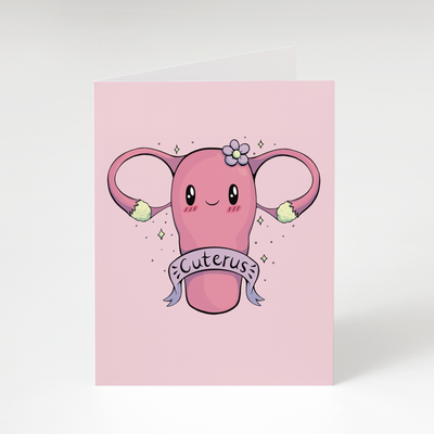 Cuterus - Medical Greeting Card