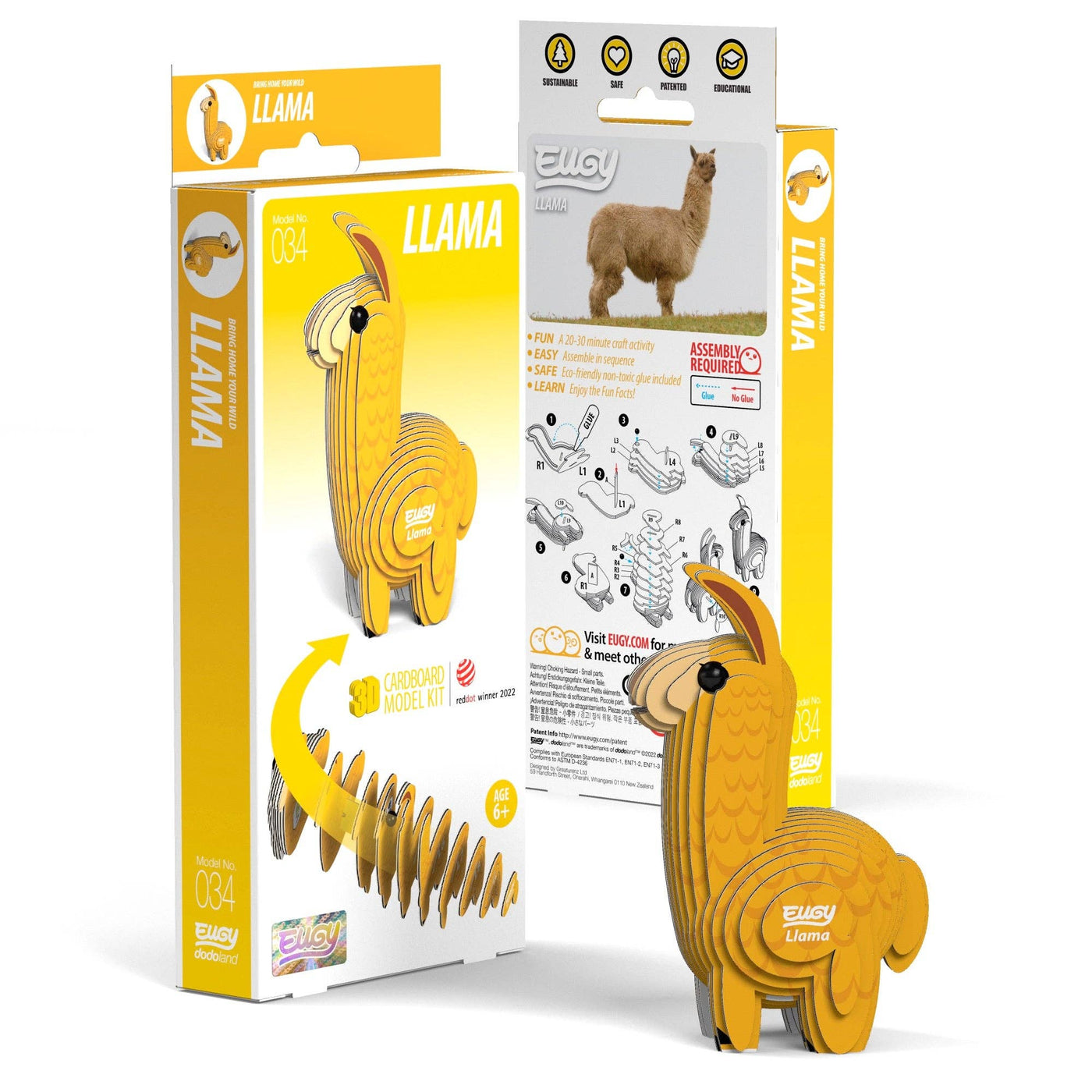 Llama EUGY - 3D Puzzle