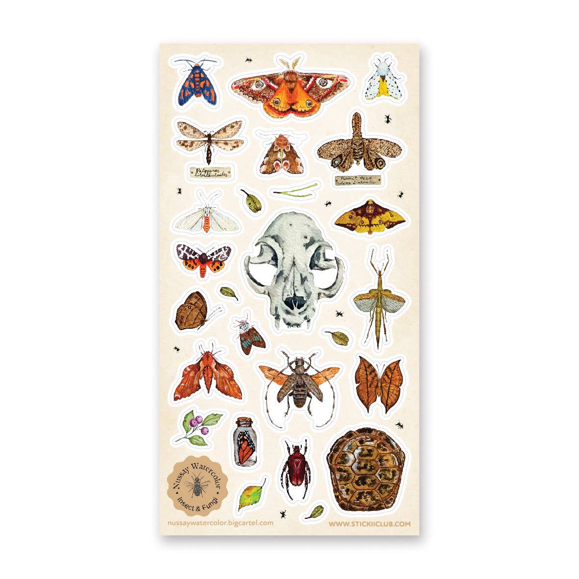 Nature Study - Sticker Sheet