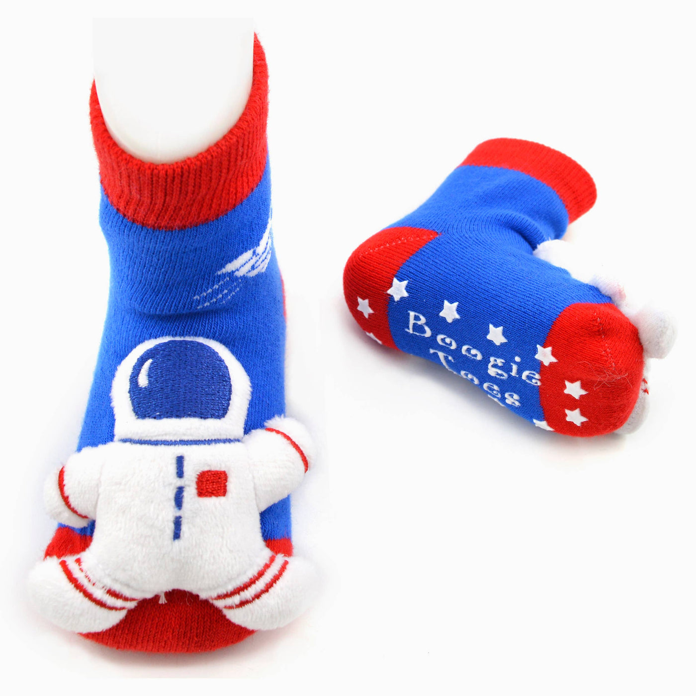 Astronaut Rattle Socks: 0 - 1 Y