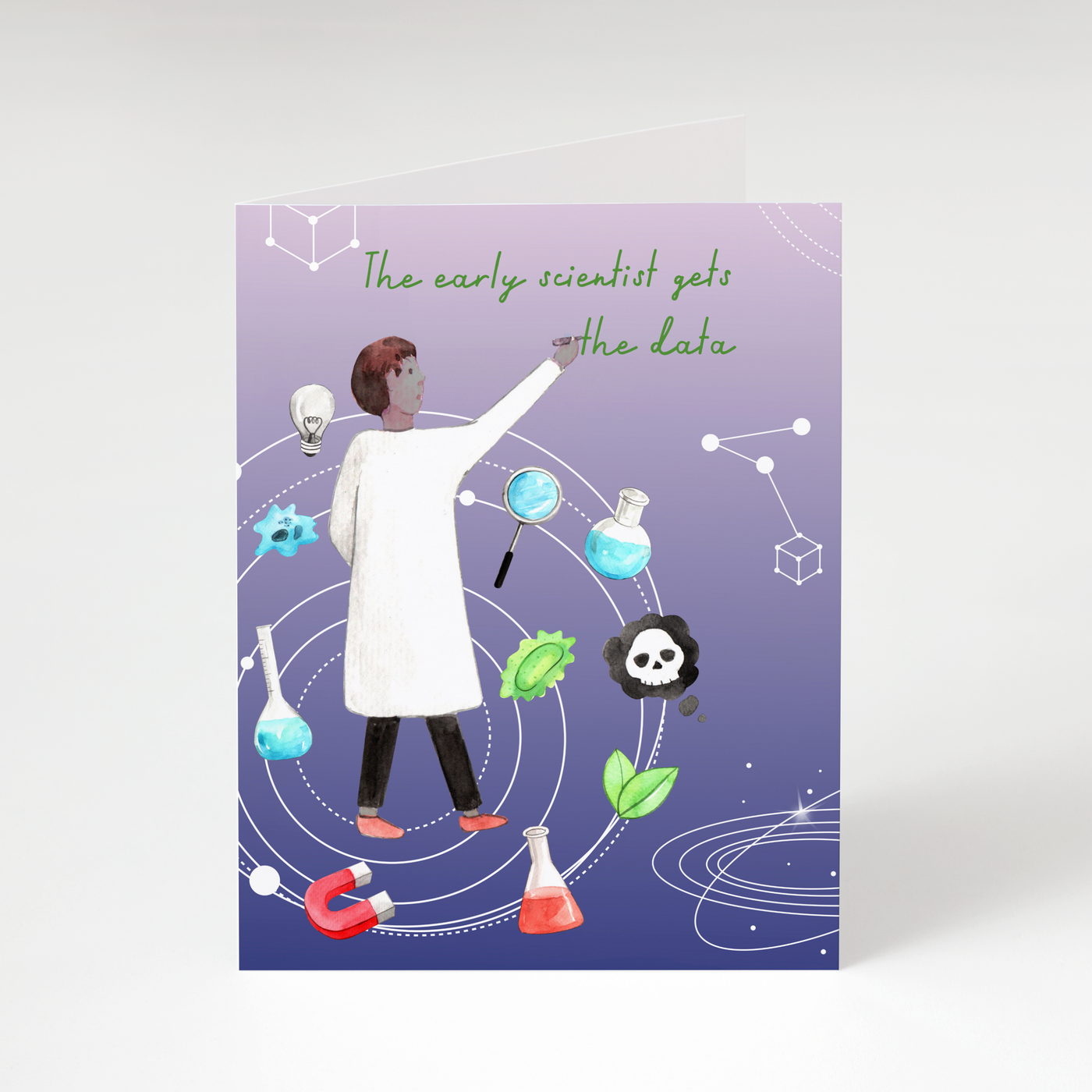 The Early Scientist - Encouragement Card