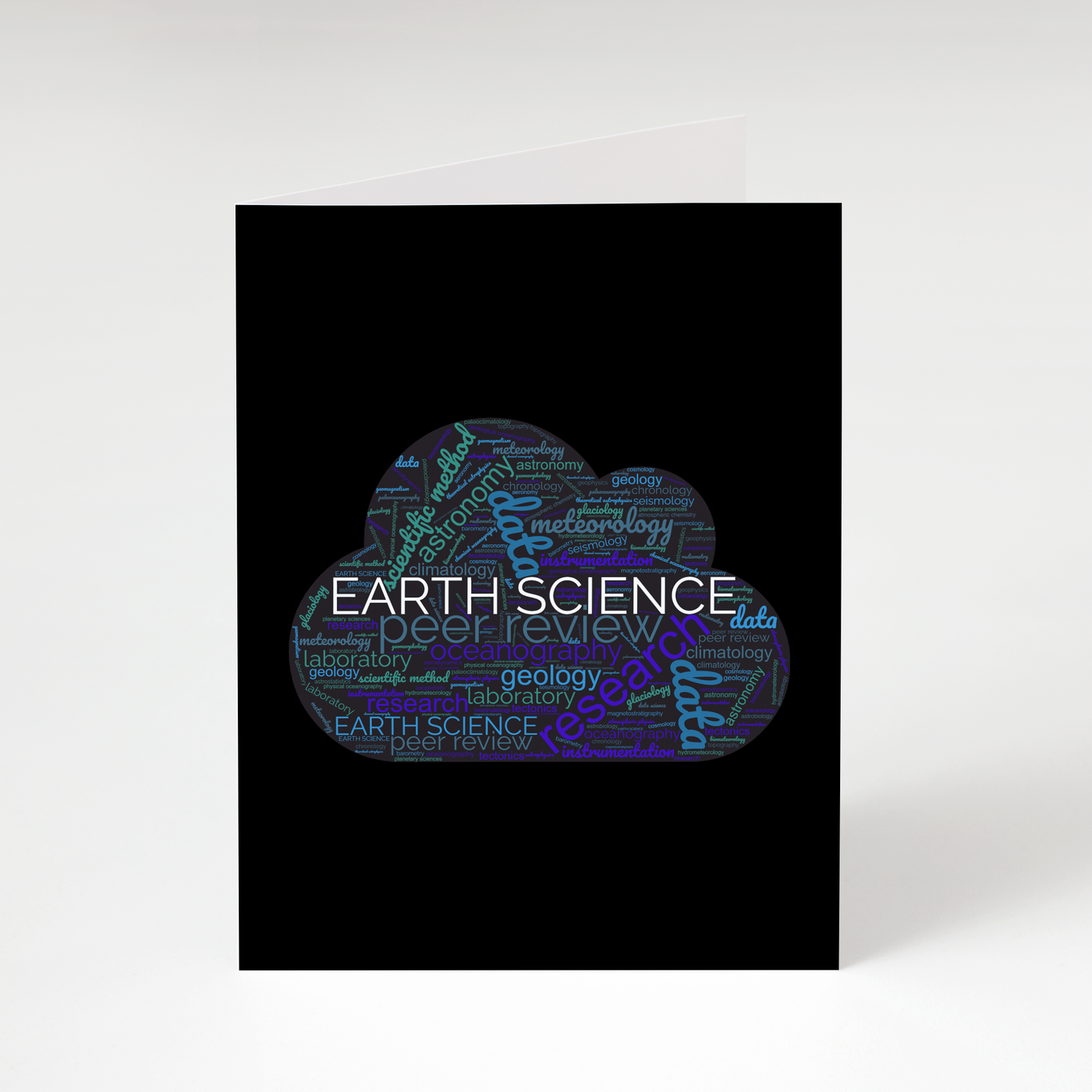 Earth Science - Greeting Card