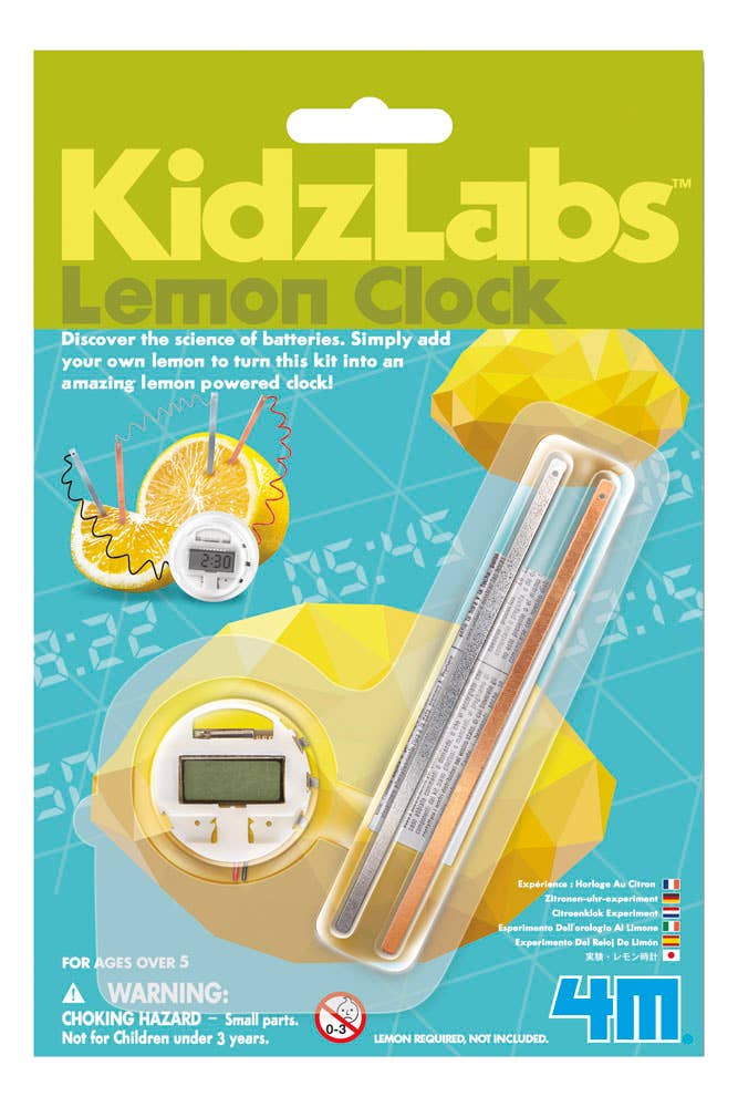 KidzLabs: Lemon Powered Clock