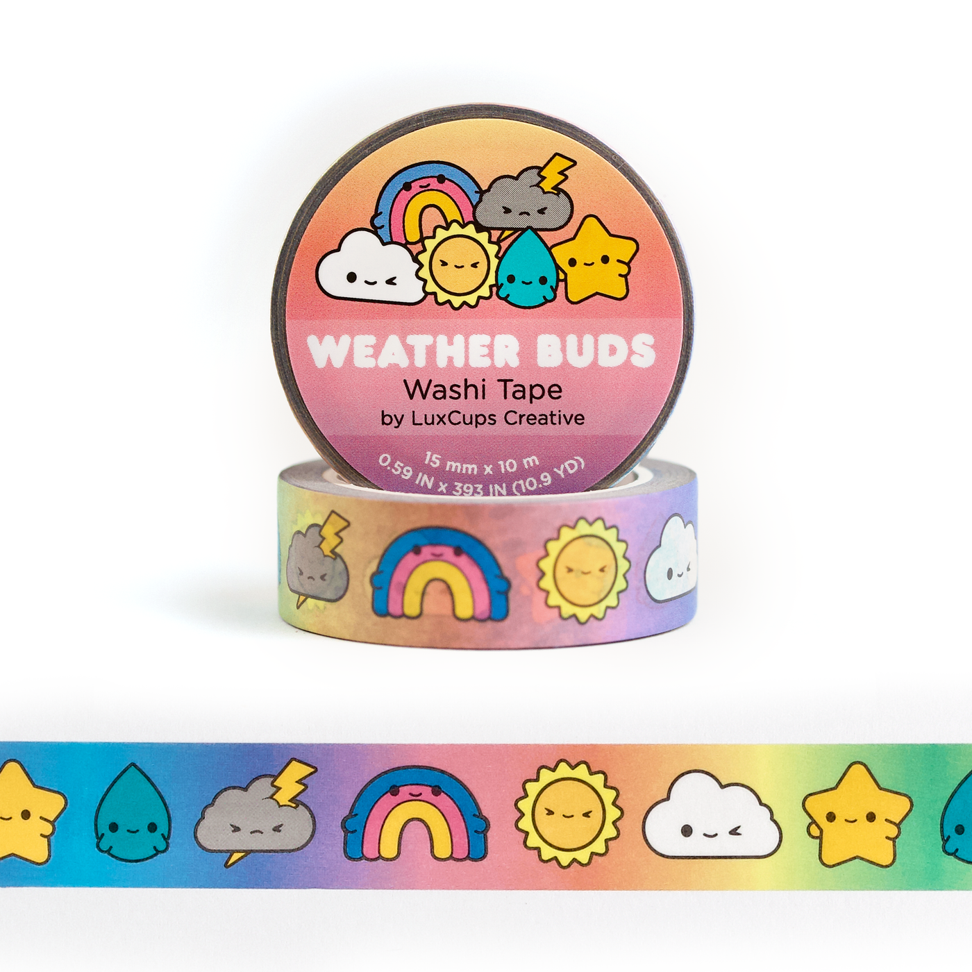 Weather Buds - Washi Tape