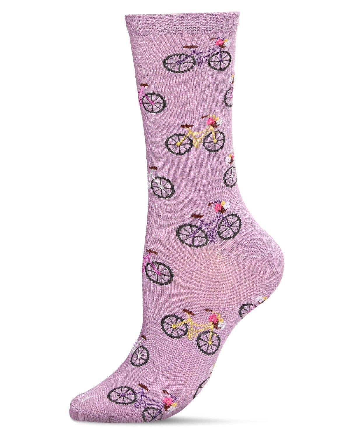 Women's Time to Ride Bicycles Socks