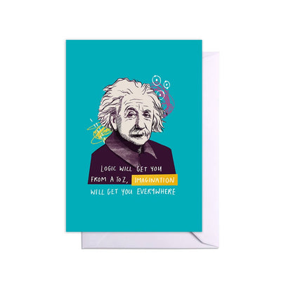 Einstein Greeting Card
