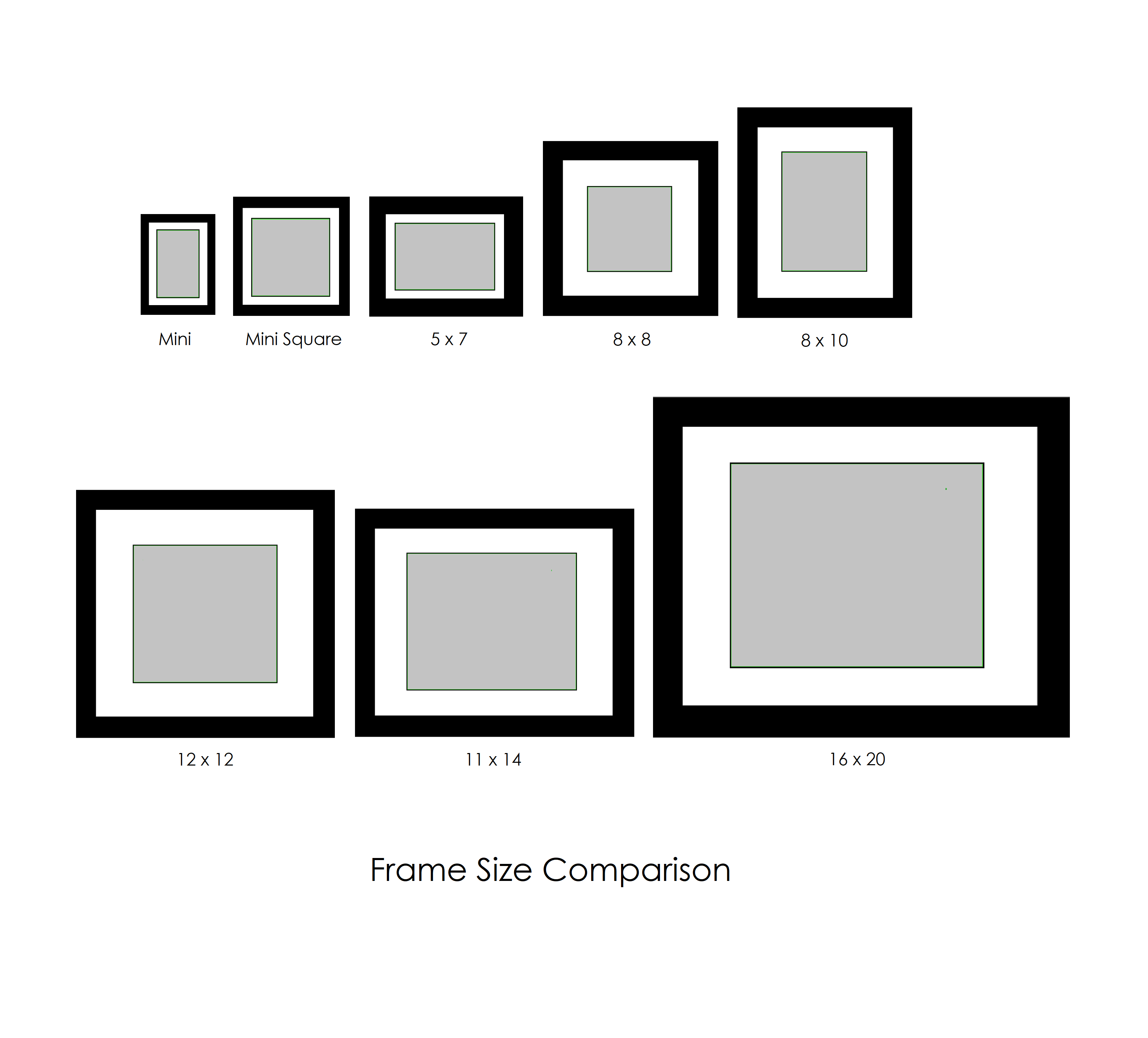 Picture Frame Sizes Standard Frame Sizes For Photos, 41 OFF