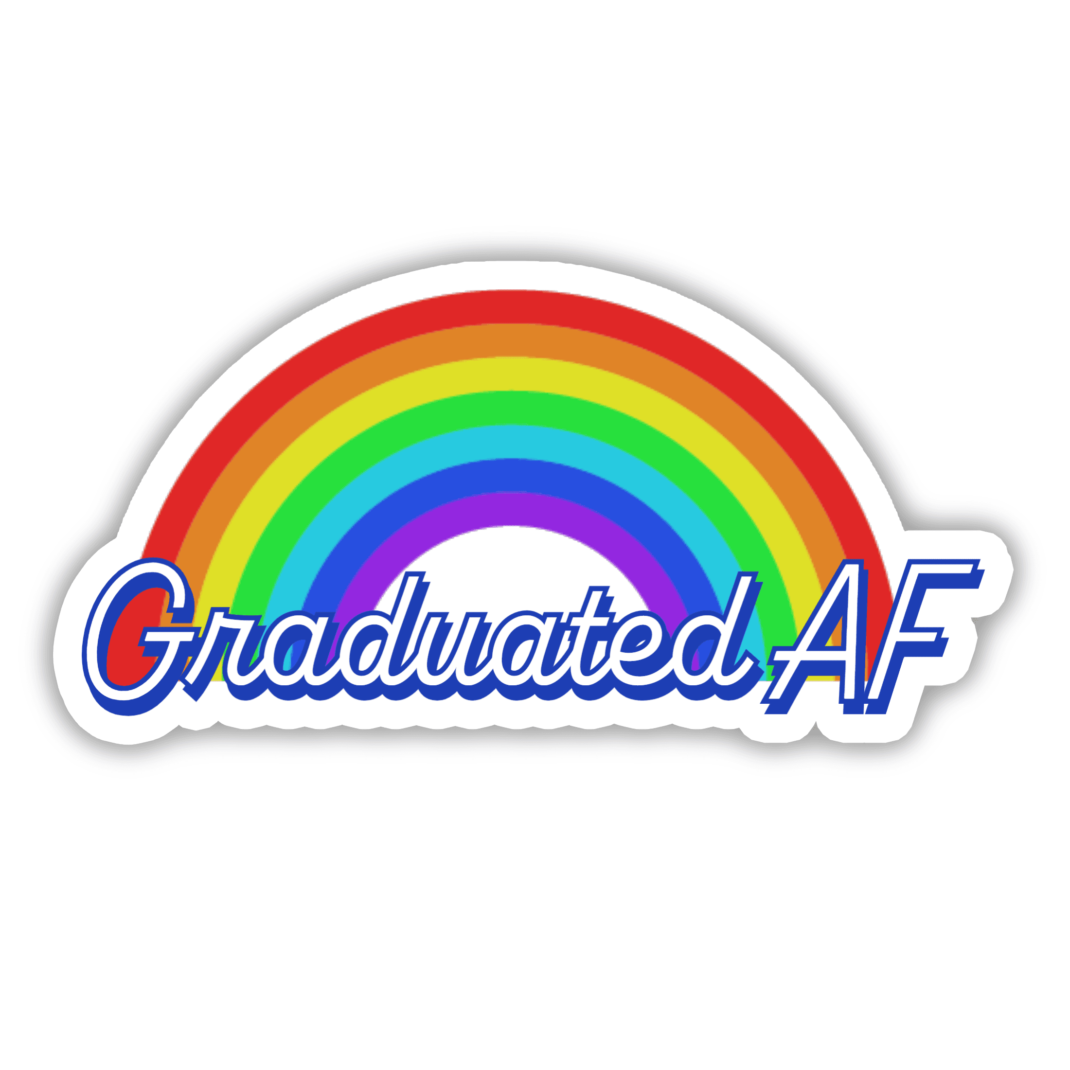 Graduated AF - Vinyl Sticker – Because Science
