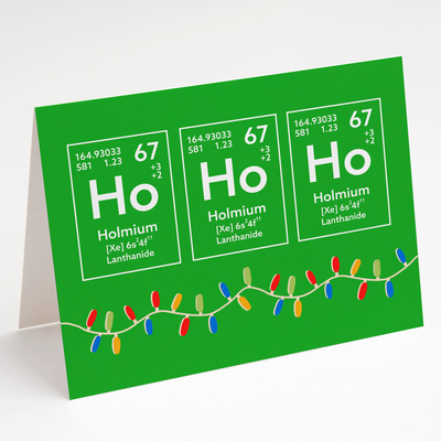 Ho Ho Ho - Holiday Greeting Card
