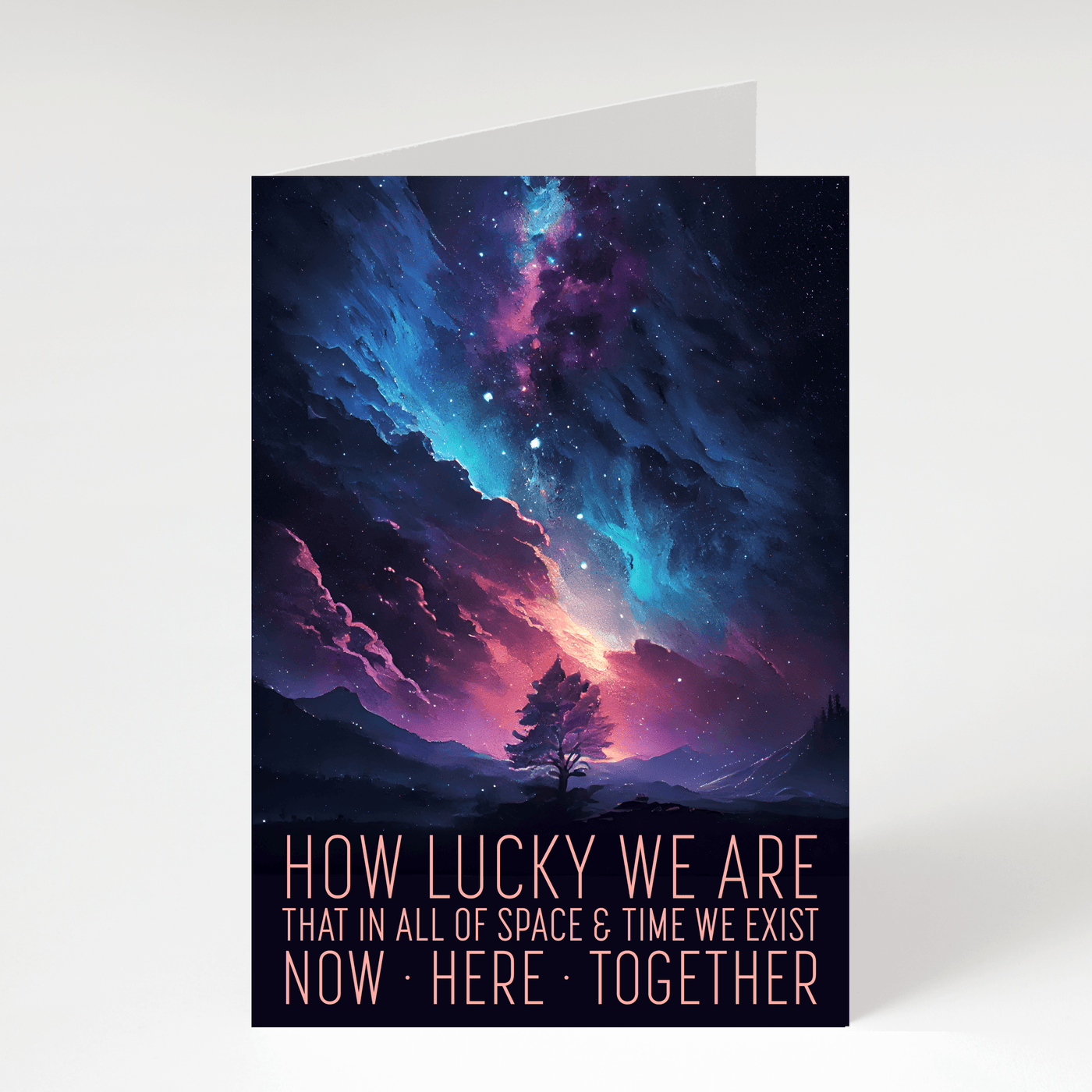Now. Here. Together. - Blank Greeting Card