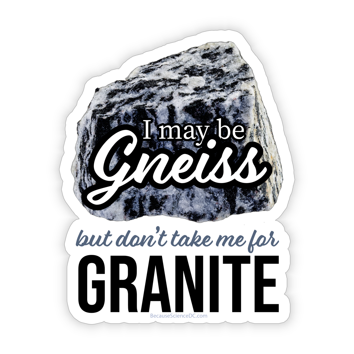 Granite Pun - Vinyl Sticker