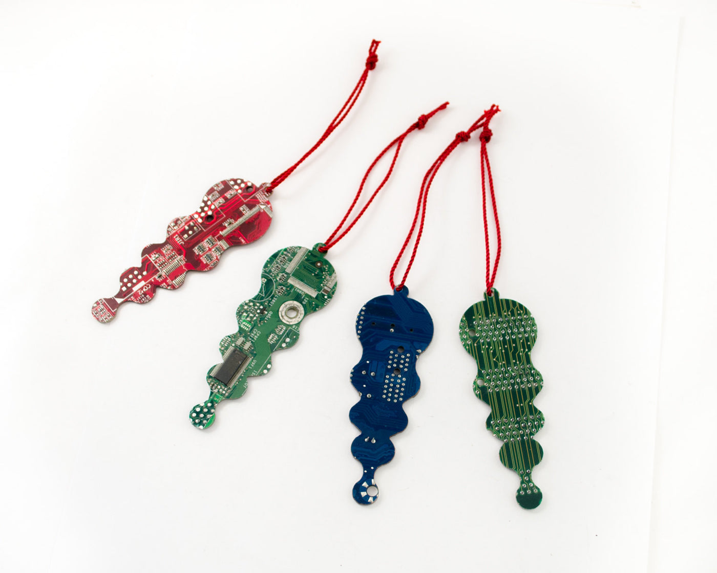 Circuit Board Ornament - Finial Shape