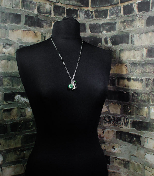 Circuit Board Necklace - USB Flash Drive Charm Necklace