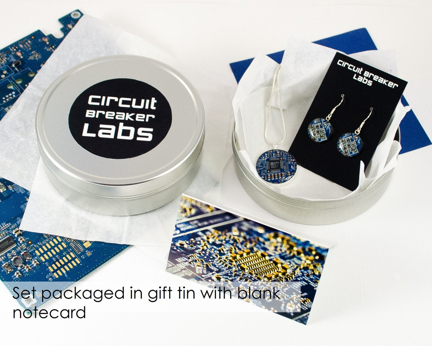 Circuit Board Jewelry Gift Set, Colorful Computer Necklace, Motherboard Bangle Bracelet, Dangle Earrings, Engineer Gift, Wearable Technology