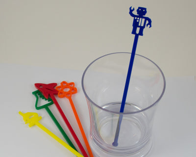 Scientific Adventure Swizzle Stick Set - Rainbow