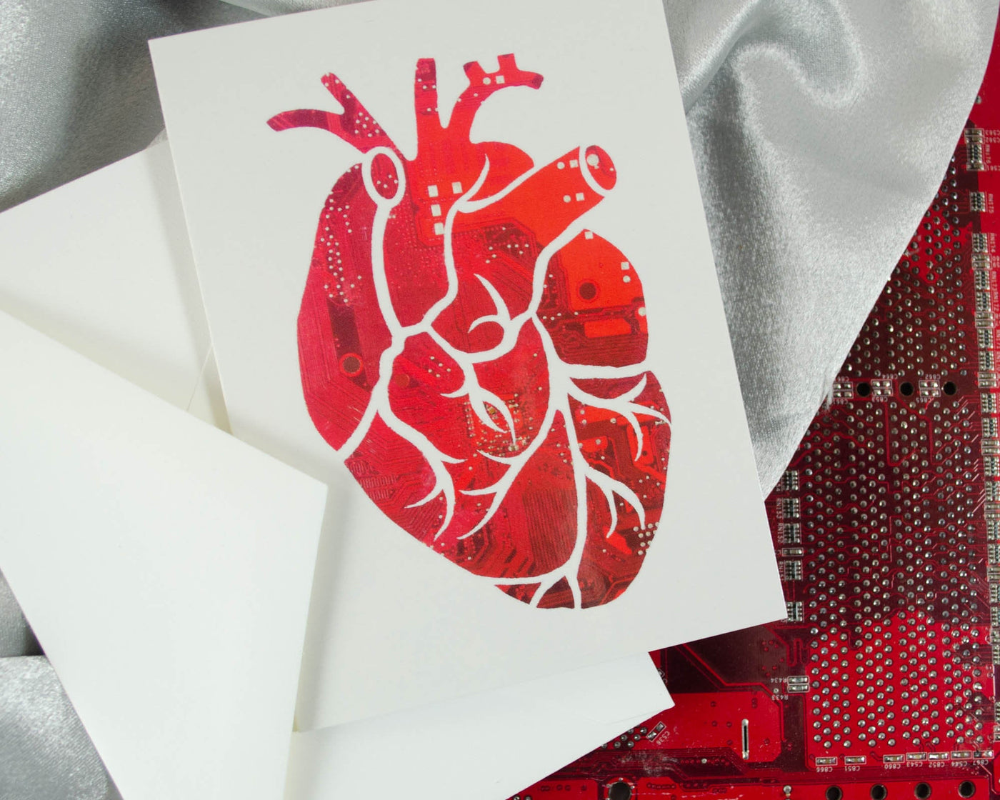 Anatomical Heart Greeting Card