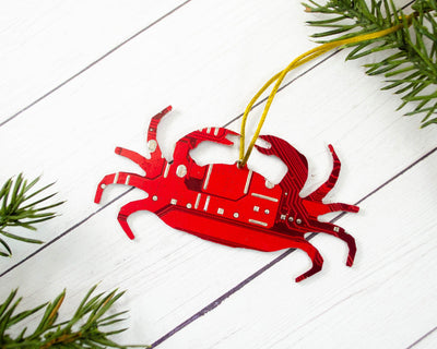 Maryland Crab Circuit Board Ornament