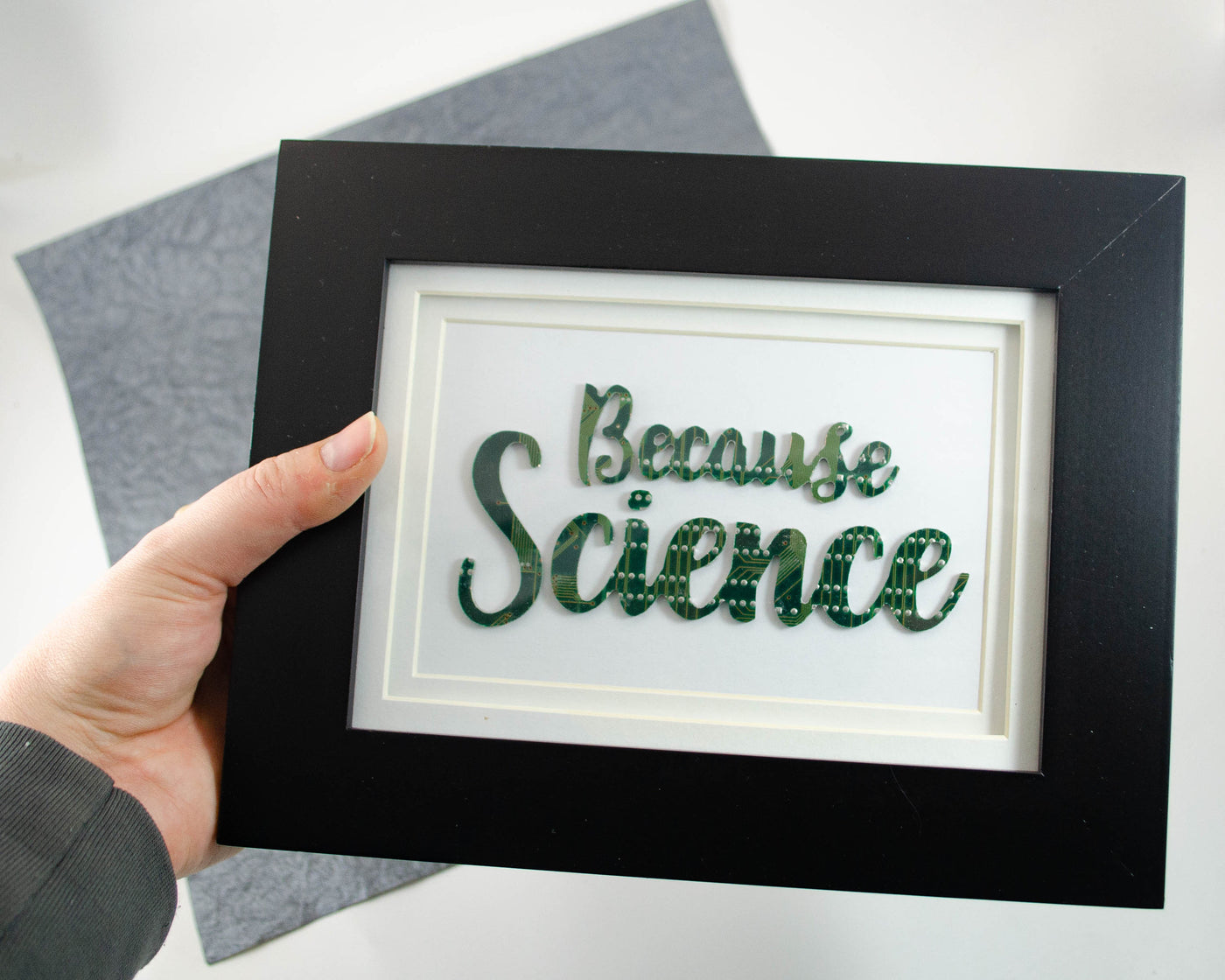 Because Science - Circuit Board Wall Art