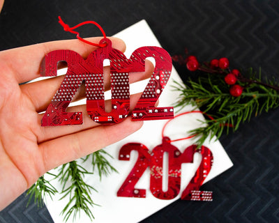 202 Washington D.C. Circuit Board Ornament