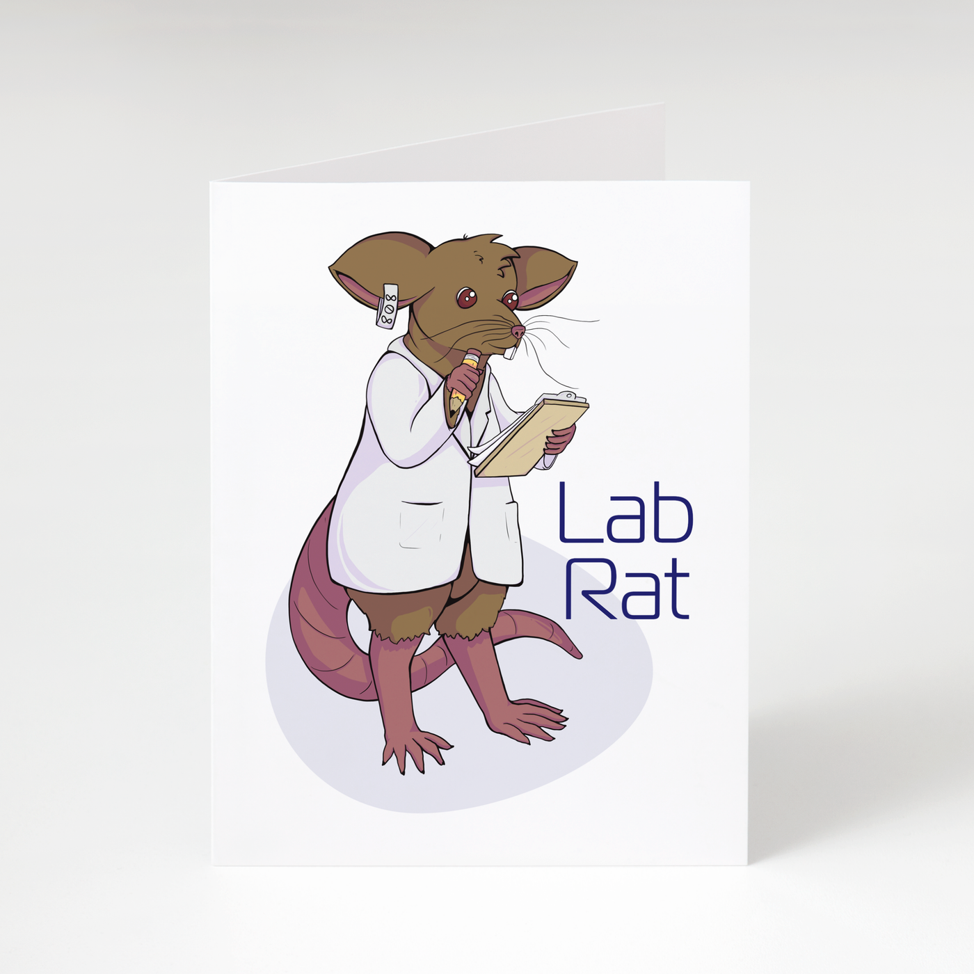 Lab Rat - Cute Card
